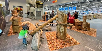 Die Roadshow «Into the Green» holt im April und Mai Naturfeeling ins Einkaufszentrum Gallus Markt St. Gallen.