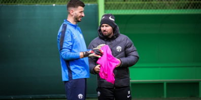 Gianluca Frontino war als Übergangstrainer und Bindeglied zwischen der ersten Mannschaft und der U21 tätig.