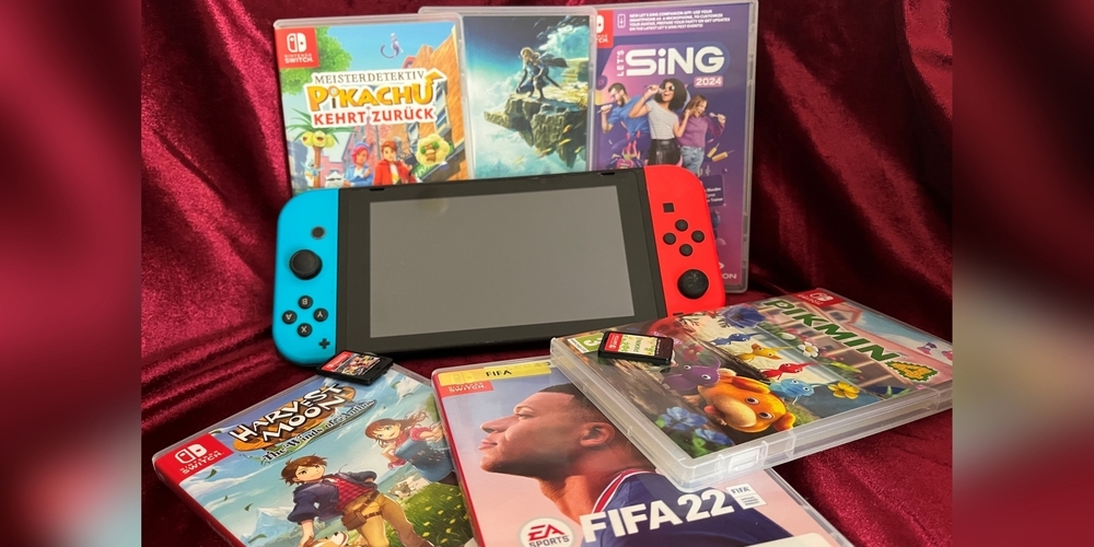 Ab dem 1. Mai 2024 kann man in der Bibliothek Games ausleihen.
