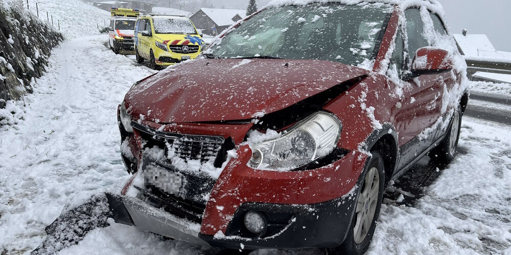 Verkehrsunfall in Uetliburg.