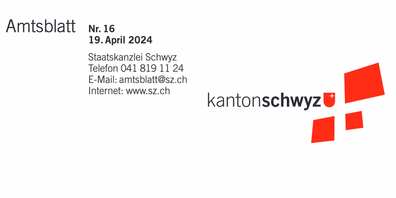 Das Schwyzer Amtsblatt soll künftig online erscheinen.