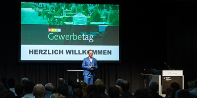 Moderator Christoph Lanter