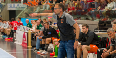 Kadetten-Headcoach Hrvoje Horvat will seine Mannschaft heute zum zweiten Sieg der Serie bringen. 