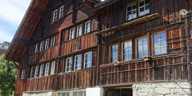 Geburtshaus des berühmten Schokoladepioniers Johann Jakob (Jean) Tobler im Weiler Tobel im Dorf Wienacht, Gemeinde Lutzenberg.