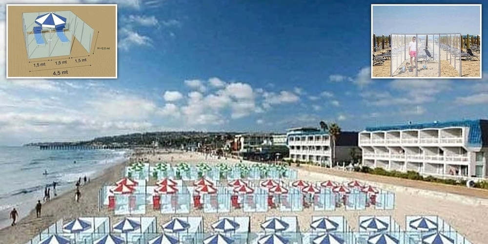 Architekten und Designer erarbeiten Konzepte für den Badespass - ob das so noch ein Spass bleibt?