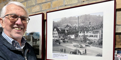 Hans Amstad lebt seit seiner Geburt im Quartier und führt als Präsident des Vereins Ortsmuseum Albisrieden regelmässig Rundgänge durch.