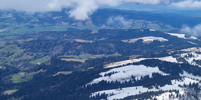 Schnee gab es - aber nicht überall.