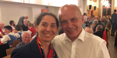 Esther Granitzer ist mit Ueli Maurer bekannt – und damit stark mit der SVP verankert.