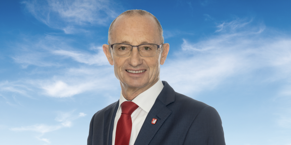 René Huber, seit 2006 Stadtpräsident von Kloten