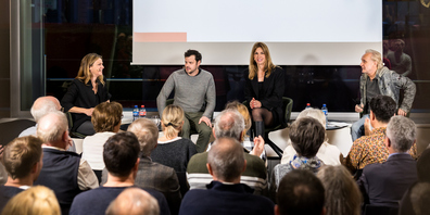 Denise Langenegger, Tranquillo Barnetta, Tanja La Croix und Beat Antenen «Ufem rote Teppich»