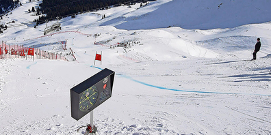 Die Franz-Heinzer-Piste auf dem Stoos.