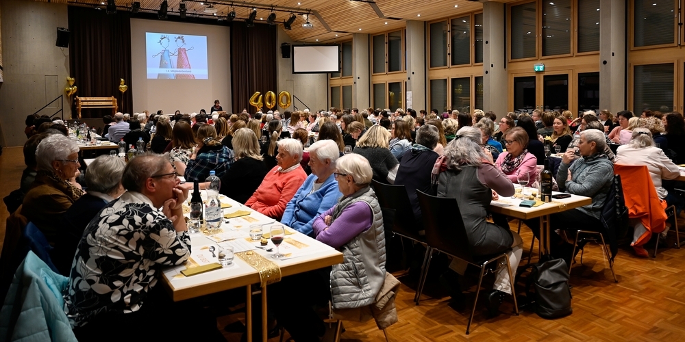 Rund 200 Vereinsmitglieder nahmen an der 106. Generalversammlung der Frauengemeinschaft Gommiswald nahmen teil.