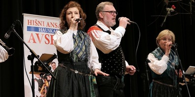 Die «Hauskapelle Avsenik» gastierte in Berneck