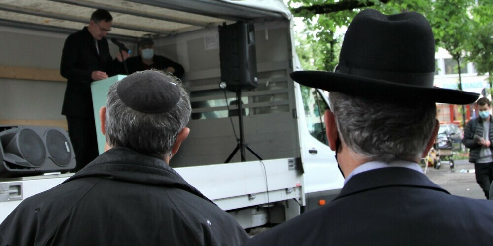 Die Polizei nahm den Täter fest. Unser Archivbild zeigt die Gedenkfeier in Zürich 2021 nach einem ähnlichen Vorfall. 