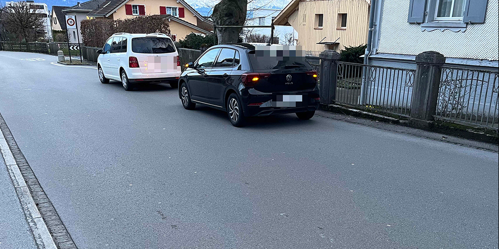 Beim Unfall entstand Sachschaden.