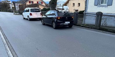 Beim Unfall entstand Sachschaden.