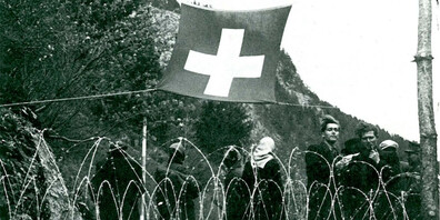 Jüdische Flüchtlinge an der Schweizer Grenze während des 2. Weltkriegs. An der Grenze im St.Galler Rheintal soll ein Vermittlungszentrum an die Zeit erinnern.