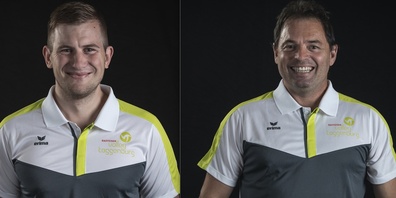 Philip Brunner und Marcel Erni (rechts). 