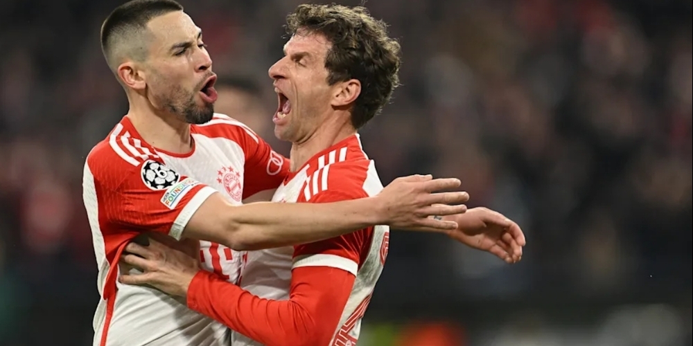 Wichtiger Sieg: Bayern steht im Viertelfinal der Champions League.