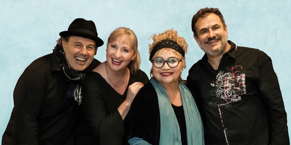 Chansons – Global folk – Songwriting mit feiner Komik und Tiefgang: Dodo Hug (2.v.r.) und Band.