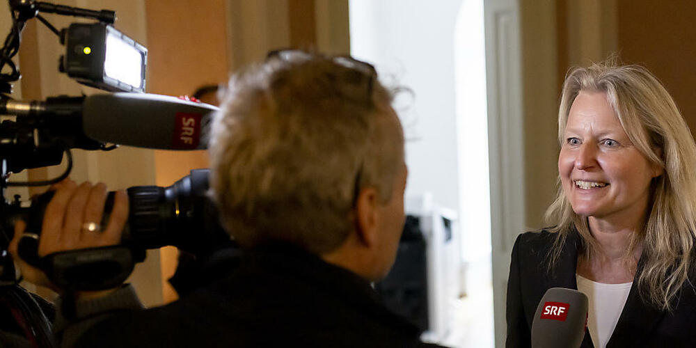 Daniela Bösch-Widmer (Mitte) erzielte im ersten Wahlgang vom 3. März das beste Resultat.