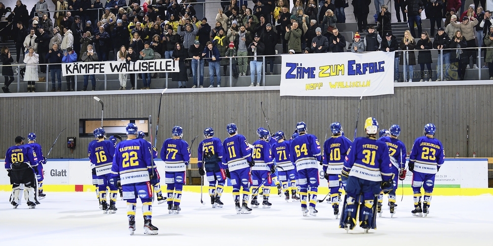 Am Ende fehlte dem EHC Wallisellen etwas die Frische und Kraft, um die Halbfinalbegegnung gegen Illnau-Effretikon noch zu seinen Gunsten zu drehen. Die Unterstützung der Fans ist ihm weiterhin gewiss.