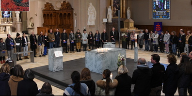 Der Auftakt zum Diözesanforum in der Kirche Maria Neudorf, St.Gallen.