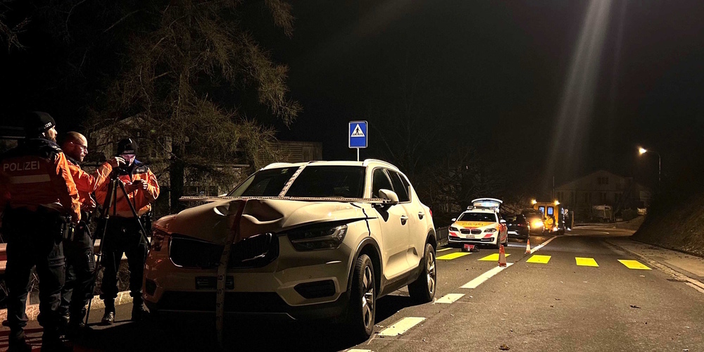 Der Unfall passierte Richtung Wasserfluh.