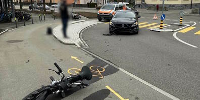 Der 14-Jährige wurde beim Unfall leicht verletzt.