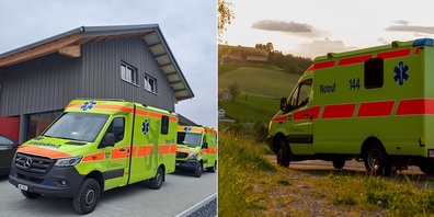 Seit dem 6. März 2024 ist Hundwil Standort des Rettungsdienstes.