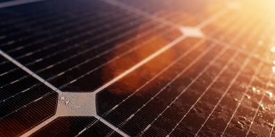 Interessierte konnten Quadratmeter der PV-Anlage kaufen.