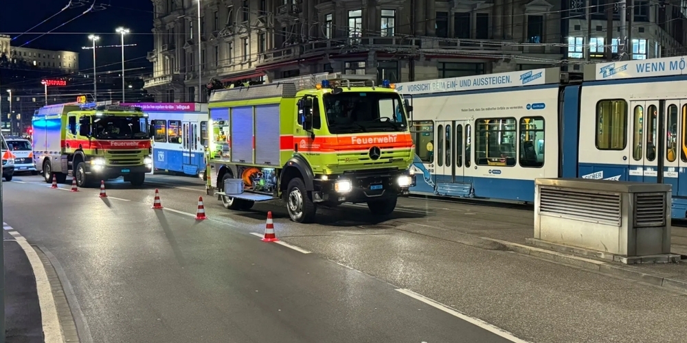 Feuerwehr, Ambulanz und Polizei mussten ausrücken.