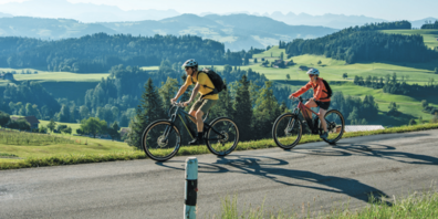 Ideale Region zum Velofahren: Unteres Toggenburg. 