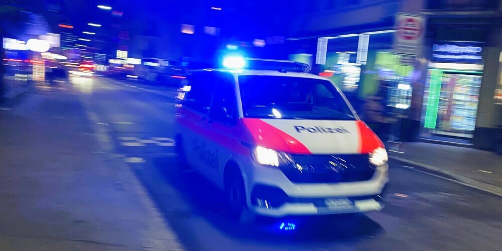 Die Stadtpolizei war wegen der unbewilligten Demonstration gefordert. (Symbolbild)