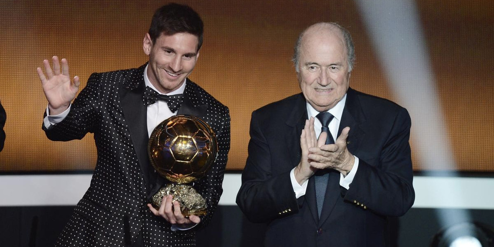 Sepp Blatter, eine aussergewöhnliche Persönlichkeit, teilte das Scheinwerferlicht immer gerne mit Anderen. Hier mit Weltfussballer und Superstar Lionel Messi.