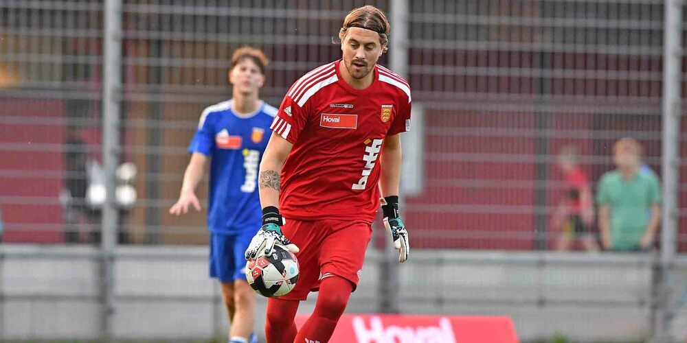 FCF-Goalie Diego Yanz musste gegen Winterthurs U-21 fünf Gegentore einstecken. 