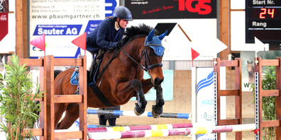 Nachwuchsreiterein Elina Dorer aus Basadingen.