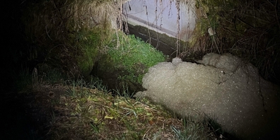 Tausende Liter Bschötti gelangten in den Bach.