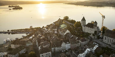 Blick auf die Altstadt von Rapperswil-Jona. (Archivbild)