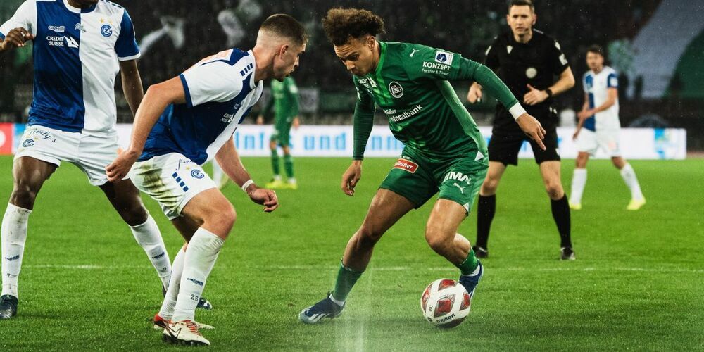 GC und der FC St.Gallen begegneten sich auf Augenhöhe.