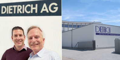 (v.l.) Der neue Inhaber Daniel Hauser und sein Vorgänger Christian Dietrich, der dem Unternehmen verbunden bleibt.