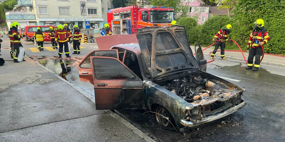 Autobrand in Flawil