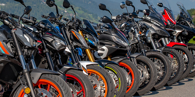 In den vergangenen 30 Jahren hat sich der Motorradbestand fast verdoppelt.