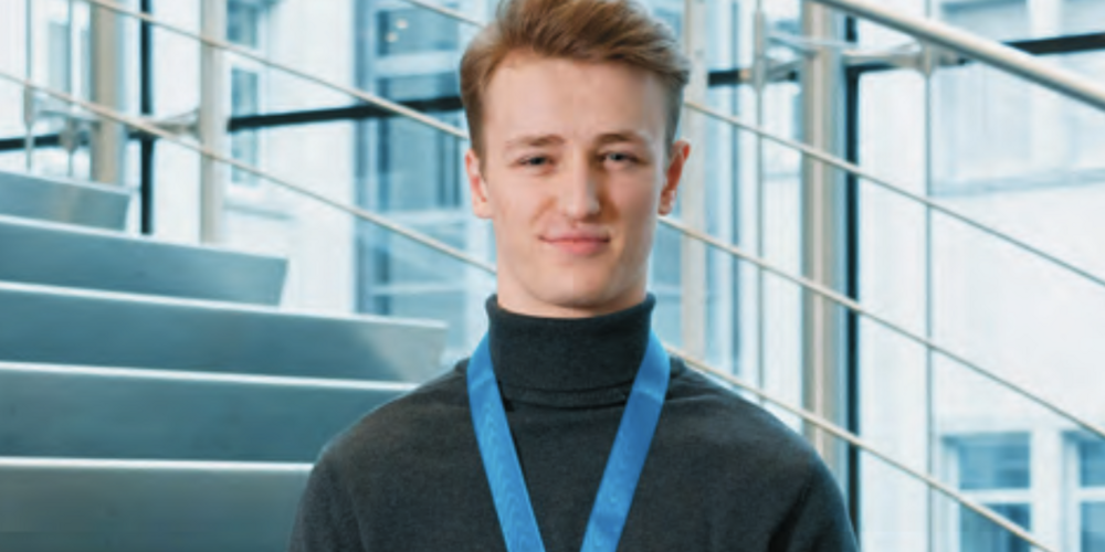 Der Oberrindaler Silvio Scherrer sicherte sich im Final die Goldmedaille und darf nun nach Hongkong an die Wirtschaftsolympiade reisen. 