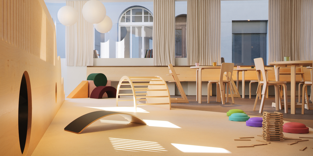 Spielen und «käfele» sind im Café Olé direkt nebeneinander.