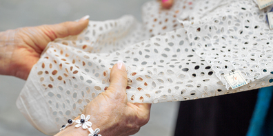 Stickerei gehört zum St.Galler Kulturgut.