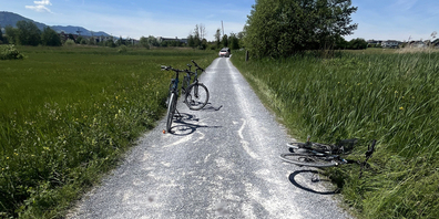 Die Unfallstelle in Rapperswil-Jona.