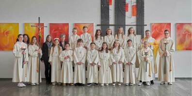 Aus Maienfeld: Alessia Amlinger, Luana Malea Capeder, Noe Mateo Capeder, Roberta Kessler, Melanie Machado Viana, Mary-Lynn Ludwig, Leandro Tanner und Lua Emilia Tanner Aus Fläsch: Alessia Feurer Aus Landquart: Teo El Hajj, Fadri Weibel, Ben Ziltener und Jan Ziltener