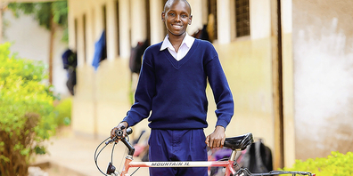 Ein Beispiel von vielen: Tansania 2019, Bike to School.