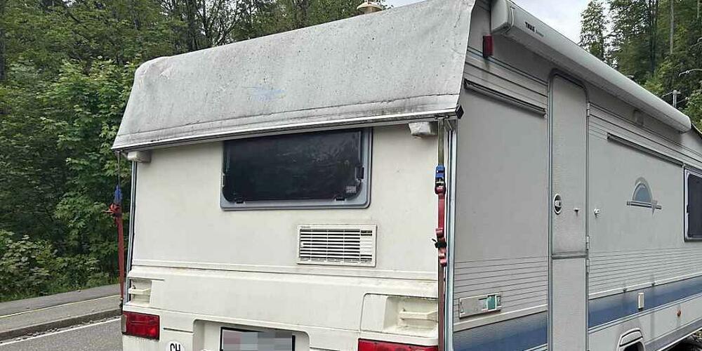 Am Mittwochmittag hatte sich auf der Strecke zwischen Teufen und St. Gallen ein Wohnwagen selbständig gemacht.